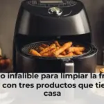 El truco infalible para limpiar la freidora de aire con tres productos que tienes en casa