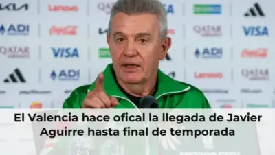 El Valencia hace ofical la llegada de Javier Aguirre hasta final de temporada