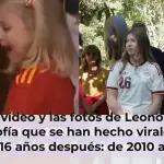 El vídeo y las fotos de Leonor y Sofía que se han hecho virales 16 años después: de 2010 a 2026, así celebraron los dos Mundiales de España