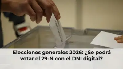 Elecciones generales 2026: ¿Se podrá votar el 29-N con el DNI digital?