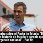 Elisa Beni ironiza sobre el Pacto de Estado: 