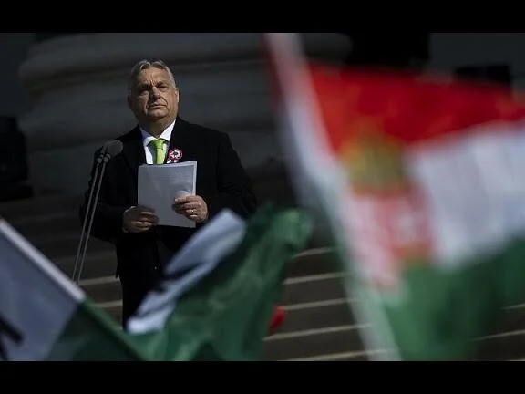 Protestas en Hungría contra gobierno de Orbán