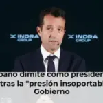 Escribano dimite como presidente de Indra tras la 