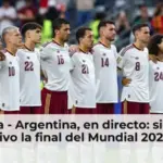 España - Argentina, en directo: sigue en vivo la final del Mundial 2026