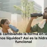 ¿Está cambiando la forma en la que tomamos líquidos? Así es la hidratación funcional
