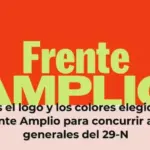 Este es el logo y los colores elegidos por Frente Amplio para concurrir a las generales del 29-N