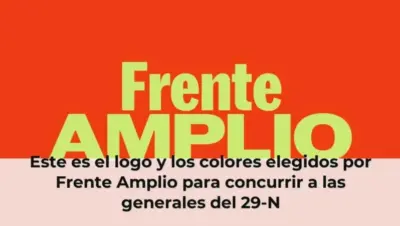 Este es el logo y los colores elegidos por Frente Amplio para concurrir a las generales del 29-N