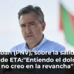 Esteban (PNV), sobre la salida de presos de ETA: