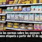 Europa cambia las normas sobre los envases: todos deben llevar esta nueva etiqueta a partir del 12 de agosto de 2028