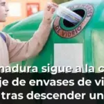 Extremadura sigue a la cola del reciclaje de envases de vidrio en España tras descender un 1,4% en 2025