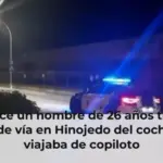 Fallece un hombre de 26 años tras la salida de vía en Hinojedo del coche en el viajaba de copiloto
