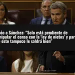 Feijóo a Sánchez: 