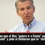 Feijóo cree que el Rey 