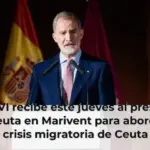 Felipe VI recibe este jueves al presidente de Ceuta en Marivent para abordar la crisis migratoria de Ceuta