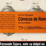 Fernando Tejero, ante su debut en el Festival Internacional de Teatro Clásico de Mérida con Cómicos de Roma: