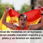 Festival de medallas en el Europeo: dos oros en media maratón marcha y una plata y un bronce en maratón