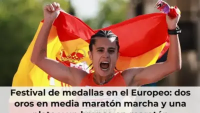 Festival de medallas en el Europeo: dos oros en media maratón marcha y una plata y un bronce en maratón