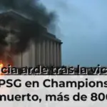 Francia arde tras la victoria del PSG en Champions: un muerto, más de 800 detenidos y 57 policías heridos por las violentas celebraciones