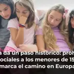 Francia da un paso histórico: prohíbe las redes sociales a los menores de 15 años y marca el camino en Europa