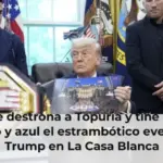 Gaethje destrona a Topuria y tiñe de rojo, blanco y azul el estrambótico evento de Trump en La Casa Blanca