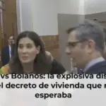 García vs Bolaños: la explosiva discusión por el decreto de vivienda que nadie esperaba