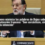 Génova mininiza las palabras de Rajoy sobre la selección francesa: 