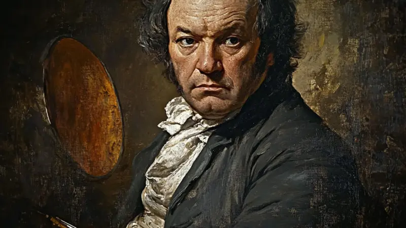 Retrato de Francisco de Goya, artista español