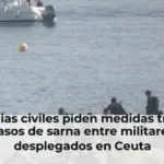 Guardias civiles piden medidas tras los casos de sarna entre militares desplegados en Ceuta