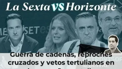 Guerra de cadenas, reproches cruzados y vetos tertulianos en la pequeña pantalla
