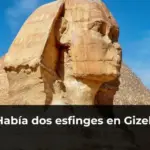 ¿Había dos esfinges en Gizeh?