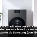 Hacer la colada este verano sale más barato con esta lavadora secadora inteligente de Samsung (con 150€ de reembolso)