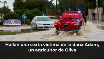 Hallan una sexta víctima de la dana Adam, un agricultor de Oliva
