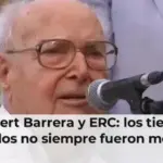 Heribert Barrera y ERC: los tiempos pasados no siempre fueron mejores