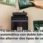 INCAPTO lanza Aura Duo, una cafetera superautomática con doble tolva que permite alternar dos tipos de café de especialidad en grano