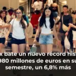 Inditex bate un nuevo récord histórico: gana 2.980 millones de euros en su primer semestre, un 6,8% más