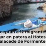 Interceptan a 12 migrantes tras llegar en patera al Hotes Riu Palacede de Formentera