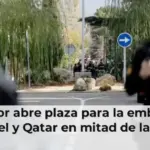 Interior abre plaza para la embajada de Israel y Qatar en mitad de la guerra