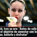 Iris Tió, tras su oro: