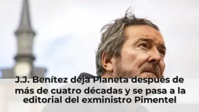 J.J. Benítez deja Planeta después de más de cuatro décadas y se pasa a la editorial del exministro Pimentel