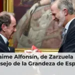 Jaime Alfonsín, de Zarzuela al consejo de la Grandeza de España