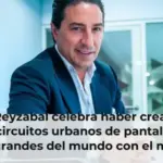 Josué Reyzabal celebra haber creado uno de los circuitos urbanos de pantallas LED más grandes del mundo con el mundo cultural, empresarial y político