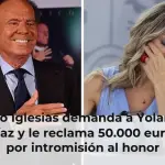 Julio Iglesias demanda a Yolanda Díaz y le reclama 50.000 euros por intromisión al honor