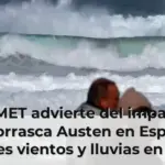 La AEMET advierte del impacto de la borrasca Austen en España: fuertes vientos y lluvias en estas zonas