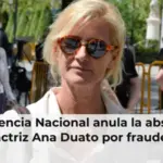 La Audiencia Nacional anula la absolución de la actriz Ana Duato por fraude fiscal