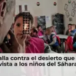 La batalla contra el desierto que roba la vista a los niños del Sáhara
