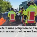 La carretera más peligrosa de España se cobra otras cuatro vidas en Zaragoza