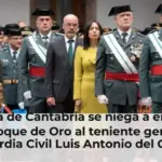 La Casa de Cantabria se niega a entregar el Emboque de Oro al teniente general de la Guardia Civil Luis Antonio del Castillo