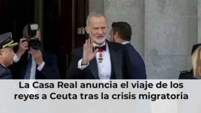 La Casa Real anuncia el viaje de los reyes a Ceuta tras la crisis migratoria
