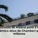 La Comunidad de Madrid pone a la venta el polémico ático de Chamberí por 6,7 millones