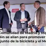 La Comunidad de Madrid y Miguel Induráin se alían para promover el uso conjunto de la bicicleta y el Metro